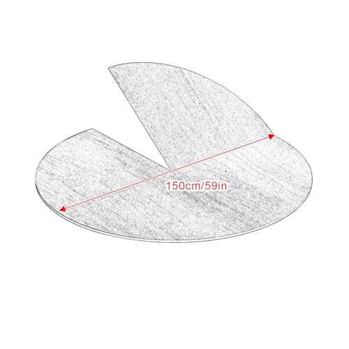 Table ronde pliable gain de place avec plateau bois réglable 120-180cm - 3