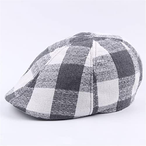Béret d'été visor soleil cap avant hommes chapeau tressé extérieur