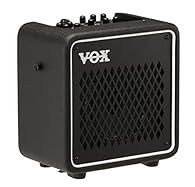 VOX VMG-10 MINI GO 10W portable guitar combo amp with built in effects, digital amp modelling, looper and rhythm machine Ideal for home, live performance and on the go practice for beginners and professionals the MINI GO 10 can be powered either by a...