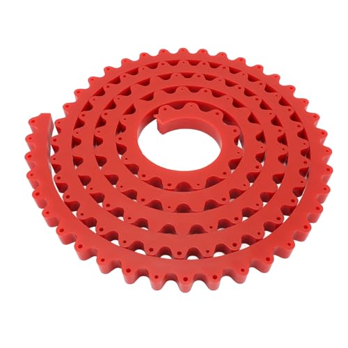 78 Inch Flexible Curve Template Tool, Professional Router Guide Templates, Curved Shape Contour Woodworking Profiling Strip with Chain Driven Fixing for Transferring Curved (1M) by LUCKDANO - Used condition - CA$19.39
