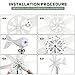 Wind Turbine Generator Kit 4000W, Small Wind Turbines, Windmill Generator Kit Wind Turbines for Homes Wind Powered Generator for Hybrid Solar Wind Kit