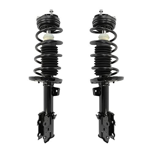 COMPLETESTRUTS - Front Quick Complete Strut Assemblies with Coil Springs Replacement for 2014-2019 Ford Fiesta - Set of 2