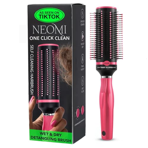 Brosse démêlante ronde pour souffler et brushing volume sans nœuds