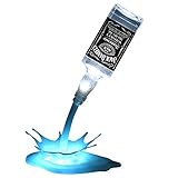 Aolyty Creative Wine Bottle Pouring 3D LED Light Decorative Lamp 7 Colors DIY Touch Control for Bar Party Décor Indoor Lifelike USB Rechargeable (no Bottle Included)