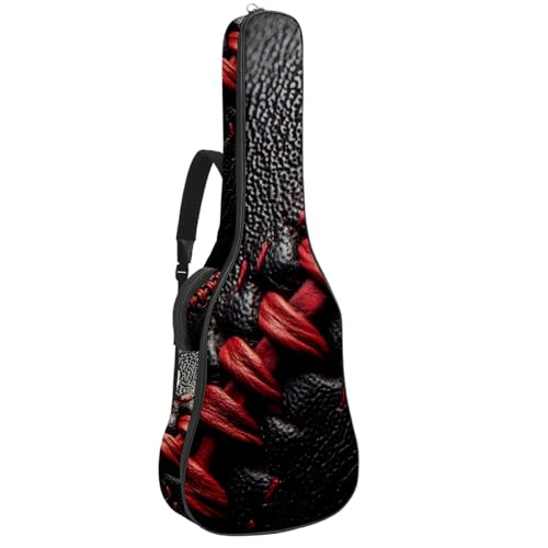 Sac à dos guitare acoustique étanche tissu Oxford pour cours et trajets