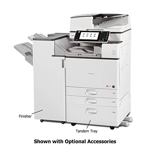 Refurbished Ricoh Aficio C2503 Color Multifunction Copier - A3, 25 ppm, Copy, Print, Scan, 2 Trays with Stand (Certified Refurbished) - Thumbnail 2