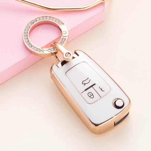 Etui clé de voiture en TPU compatible Chevrolet Buick Trax - 4