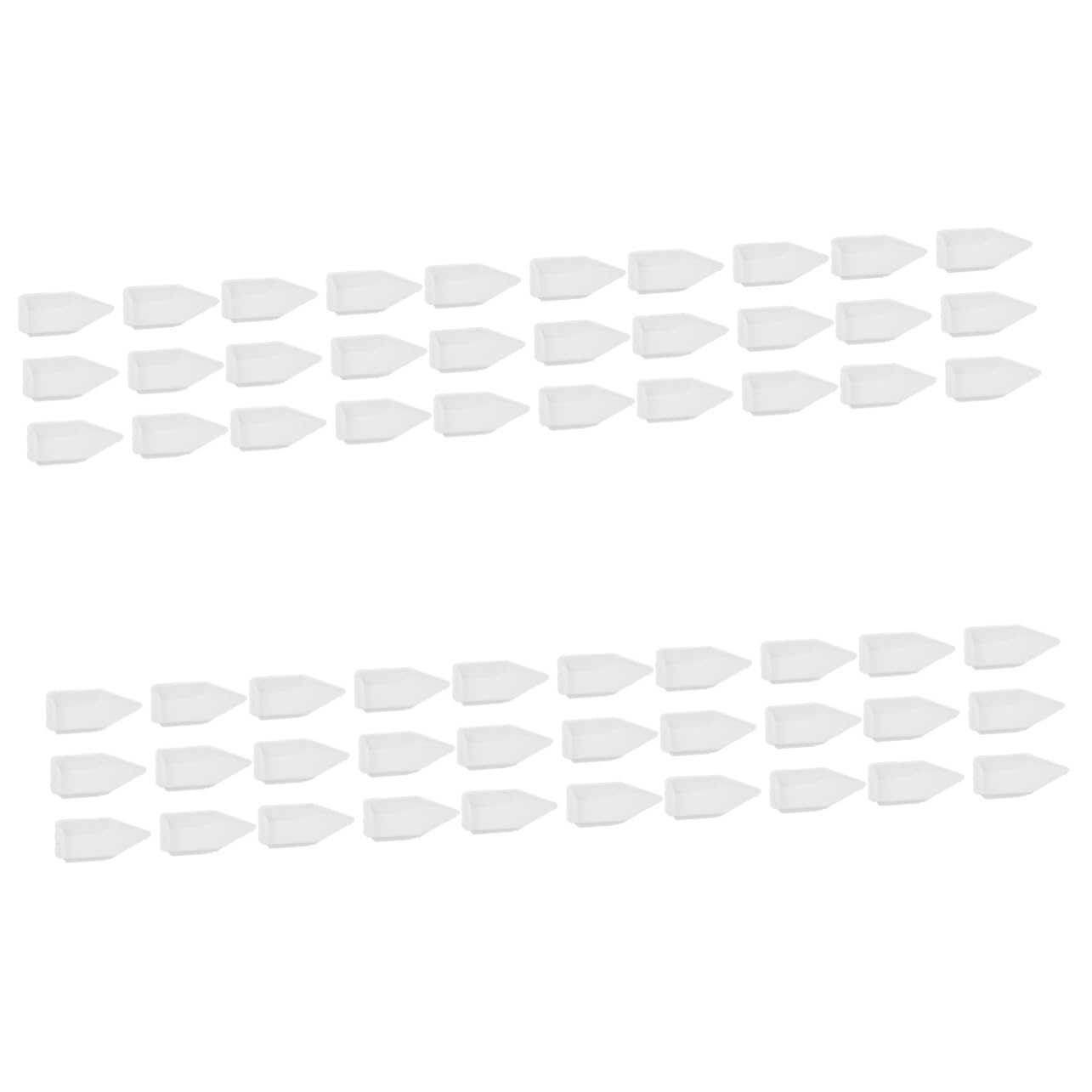 Plato Pesaje Laboratorio 100 Piezas De Pesaje Bio Suplementos Superficie Botes De Pesaje De Mini De Pesaje De Pesaje Plato De Pesaje Antiestático El Plastico