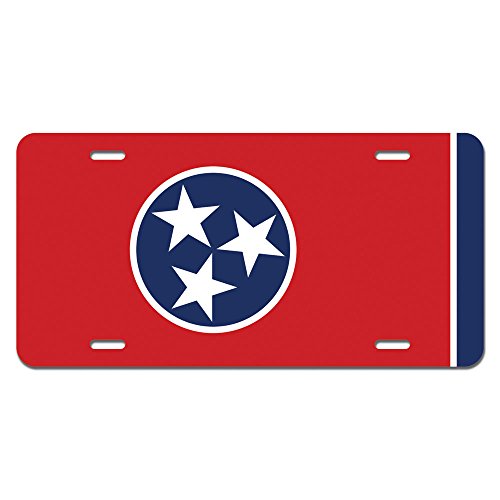 GRAPHICS & MORE Tennessee State Flag Novelty Metal Vanity License Tag Plate