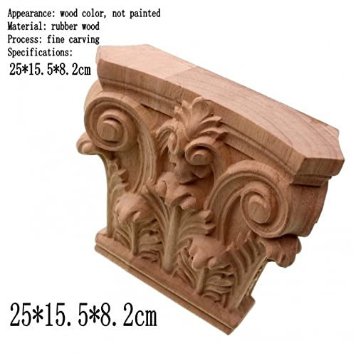 Figuritas decorativas y Apliques de madera para Muebles y Pared 3