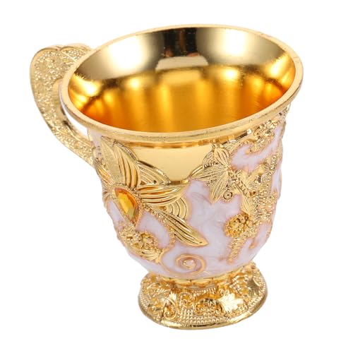Homoyoyo Copa De Vino Blanco Metalica Para Comunión Copa De Altar Miniatura Para Ofrenda De Agua Vaso