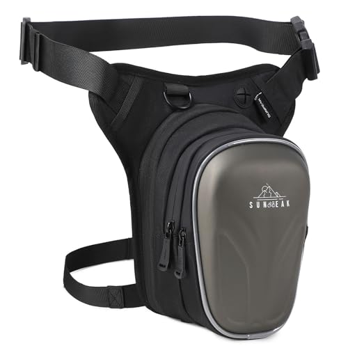 Sunpeak Leg Bag for Men Fanny Packs Women Men Outdoor Thigh Bags Motorcycle Ride Crossbody Backpack