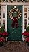 YKW Christmas Velvet Wreath Sash, 2 Pack Extra Wide 5.1