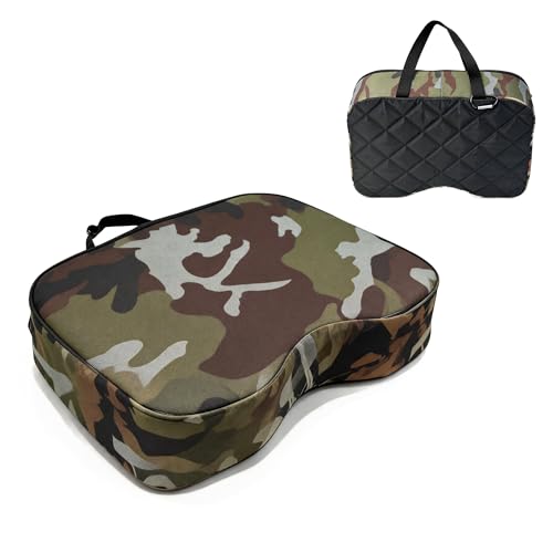 Image of Hunting Seat Cushion,Thickening Lightweight Pad, Waterproof Oxford Cloth & High-Density Sponge, Portable for Hunting, Camping, Stadium