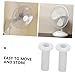 IWOWHERO Mechanical Fan Shake Pull Tool 4pcs White Plastic Pull Rods for Electric Fan Reusable and