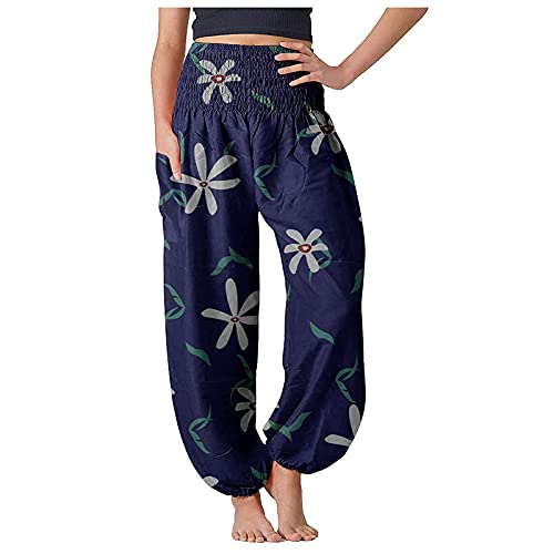 Aimik Short Pants for Women Womens Dress Pants Wide Leg Pants Boho Yoga Comfy Loose Pajama Boho Pajama Hippie Women's Pants Pants Pants Wide Leg Pants for Women for Short Women