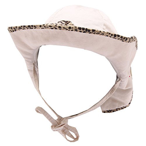 Chapeau enfant Roberto Cavalli blanc 7572R bonnet coton fille Angels