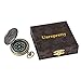 Uarepretty Portable Travel Camping Copper Compass Military Lensatic Compass Tactical Compass Waterproof Navigation Compass for Hiking, Camping, Motoring, Boating