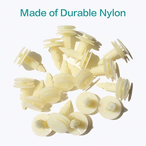 Lantee Car Clips For Gm - 50 Front Door Trim Panel Retainers Clips Replaces For Gm 10153057 #TOP3