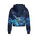 Pointodoor Underwater Sea Turtle Girls Fleece Hoodies Size 5-14 Causal Half Zip Sweatshirts with Pocket for Kids Long Sleeve Fashion Clothes Oversized Sport Athletic Hoodie Cropped Pullover
