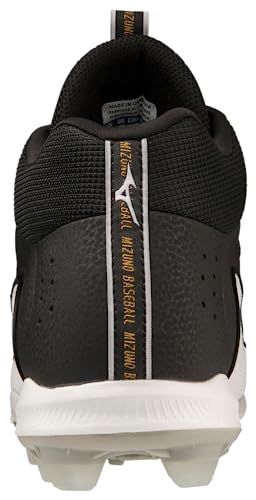 Mizuno Men's Ambition 3 Mid TPU Molded Baseball Cleat3