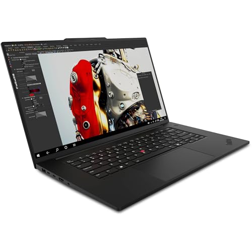 Image of Lenovo ThinkPad P1 Gen 7 AI Laptop, Intel Ultra 9 185H vPro, NVIDIA RTX 3000 Ada, 64GB RAM, 4TB SSD, 16 inch 4K OLED (3840 x 2400) IPS, Anti-Glare,Touchscreen, 5MP RGB+IR Camera, Wi-Fi 7, Win 11 Pro