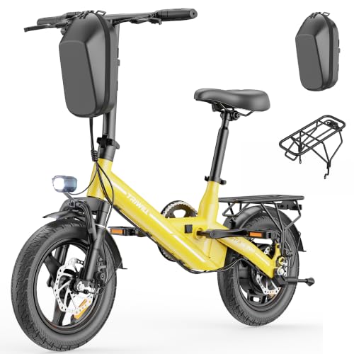 Electric Bike for Adults & Teens, 1000W Peak Motor, 14" Ebike for Commuting image 4