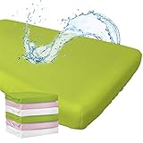 ALLERGIKER-GEEIGNET: Kompromissloser Schutz vor Milben und Pollen. Der knisterfreie Matratzenschutz (70x140) schützt vor Bakterien und Allergenen und ist bei 60 Grad in der Maschine waschbar.