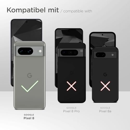 Housse Google Pixel 8 vert ONEFLOW Liberty étui protection cuir synthétique portable