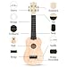 DIY Ukulele Kit - Build Your Own Guitar with 21-Inch Soprano Ukelele Kit, Includes 33 Pieces Make Your Own Ukulele Acoustic Guitar DIY Projects