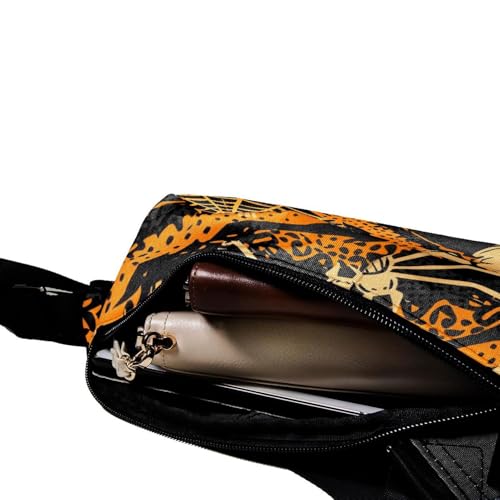Sac à dos citrouille et araignée multicolore, le cadeau idéal pour voyageur - 5