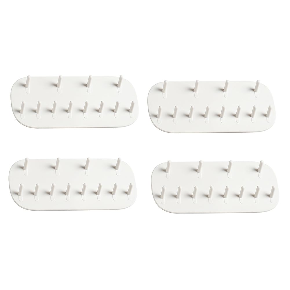 Vjsujehgy Necklace Rack Wall-Mounted Plastic Necklace Rack Jewelry Storage Hook Jewelry Hook
