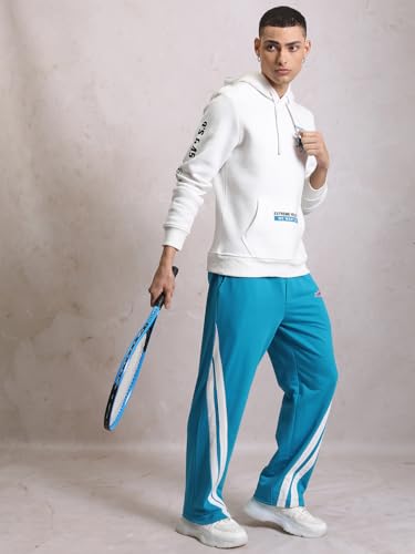 Image of Highlander Men's Solid Trackpants | Relaxed Straight fit|Knitted| Track Pants | Track Pants for Men | Men Track Pant | Men Track Pant Stylish | Sports | Gym wear