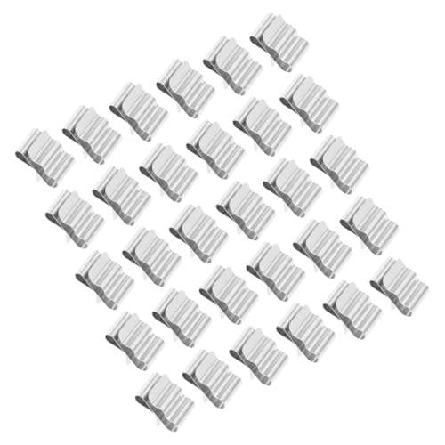 VICASKY Clips de Câble Solaire en Acier Inoxydable 100 Pcs pour Fixation Cadre Photovoltaïque Pince de Gestion Câbles Modules Solaires Accessoires de Câblage Solide pour Installation