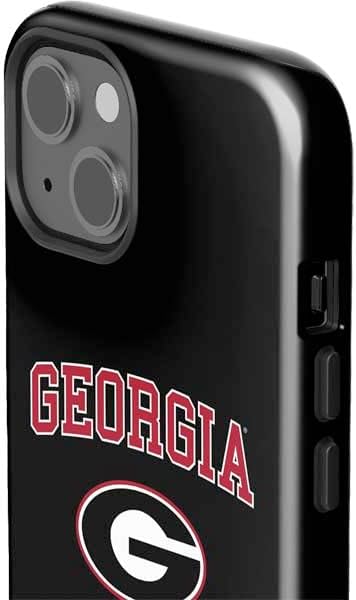 Skinit Impact Phone Case Compatible with iPhone 14 - Officially Licensed University of Georgia Collegiate Text Design