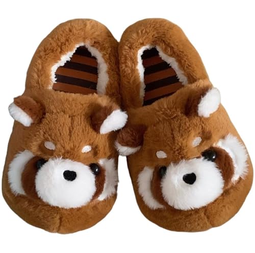 Pantoufles fantaisie en peluche contre les pieds froids - 2