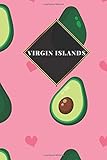Virgin Islands: Ruled Travel Diary Notebook or Journey Journal - Lined Trip Pocketbook for Men and Women with Lines - Art Notebooks 