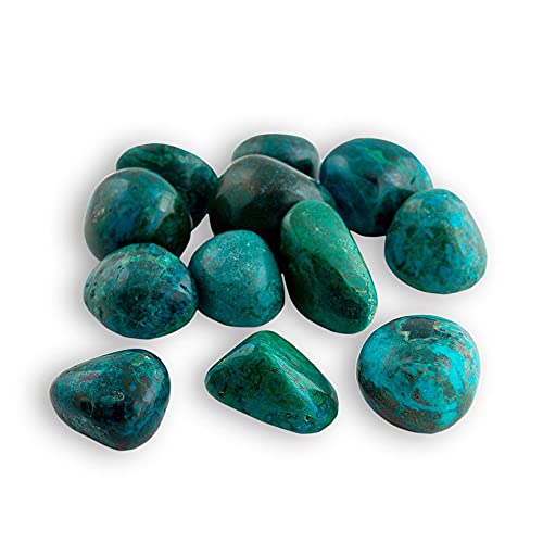 ALCHIMIA- Crisocolla pietra burattata naturale