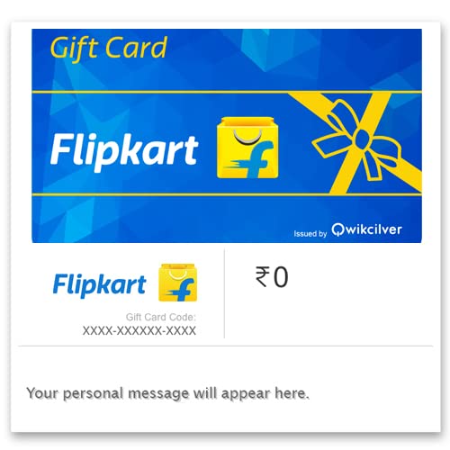 Flipkart E Gift card - Redeemable online: Gift Cards - Amazon.in