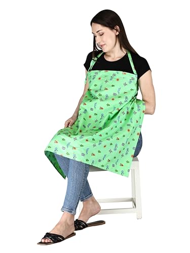 Image of Switchon Feeding Apron Cover Maternity Cover 100% Cotton Maternity Breastfeeding Multipurpose for Mothers