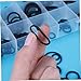 Mobestech Automotive Air Conditioning Sealing Set 225pcs Rubber Gasket Sealer Kit 18 Sizes High Heat Resistance Elasticity