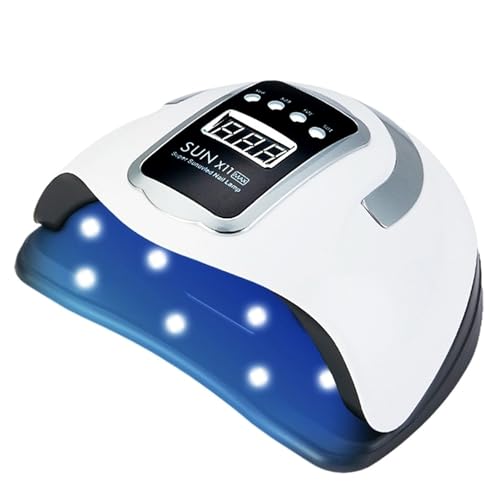 Lampe UV LED for séchage des ongles, lampe de manucure, sèche-ongles for vernis gel, cabine professionnelle, outil salon nail art(SUN X11 MAX White)