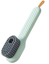 Vagmi Multifunctional Liquid Shoe Cleaning Brush with Soap Dispenser, Shoe Laundry Brush Scrub Brushes for Cleaning, Soft Bristle Cleaning Brushes for Household Use Bathroom Kitchen - Pack of 1