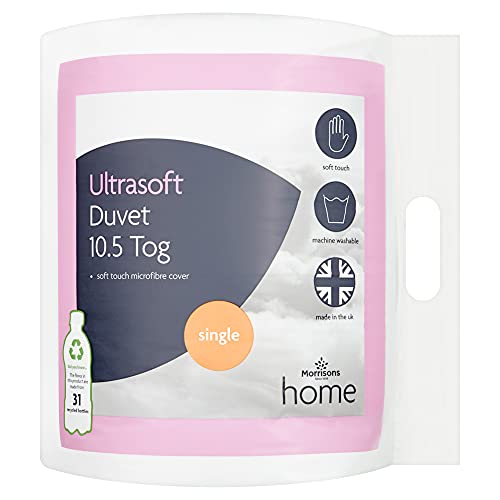 Morrisons Ultrasoft 10.5 Tog Duvet Single