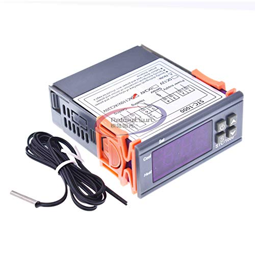 DST1020 Digital Thermostat Humidistat Humidity Temperature Controller Regulator Thermometer Hygrometer Meter Replace STC-1000 (AC 110-230)