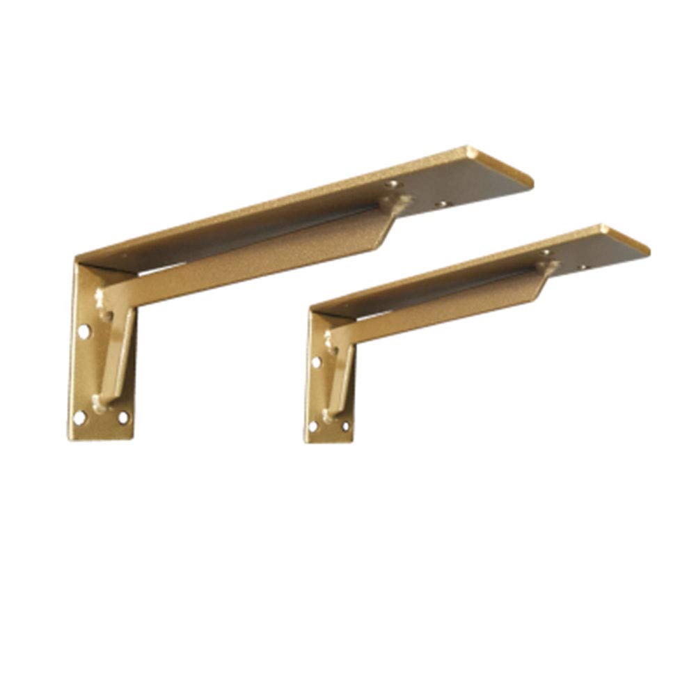 Uyume Golden Triangular Bracket Triangle Board Shelf Bracketstriangle Bracket Marble Bracket Washbasin Fixed Tripod Wall Rack Load-Bearing Support Home Triangle Rack Support Bracket Bracket (Size : 65Cm) (