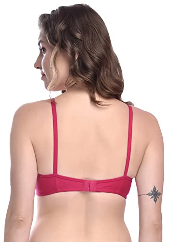 Image of Full Coverage Non Padded Non Wired Daily Use Regular Bra for Women and Girls Multicolor Size 28-40