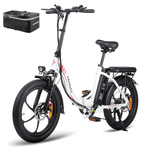 Fafrees F20 Klappbar E Bike Fatbike Damen 36V 16AH Akku für Pendeln, [...
