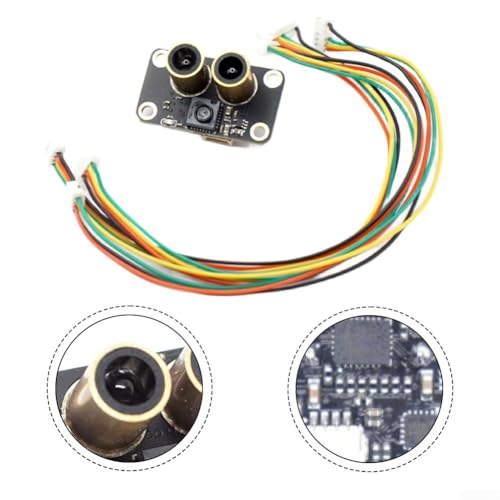 Módulo MTF-01 de flujo óptico de 8 m para posicionamiento preciso de UAV con salida UART 100Hz 4