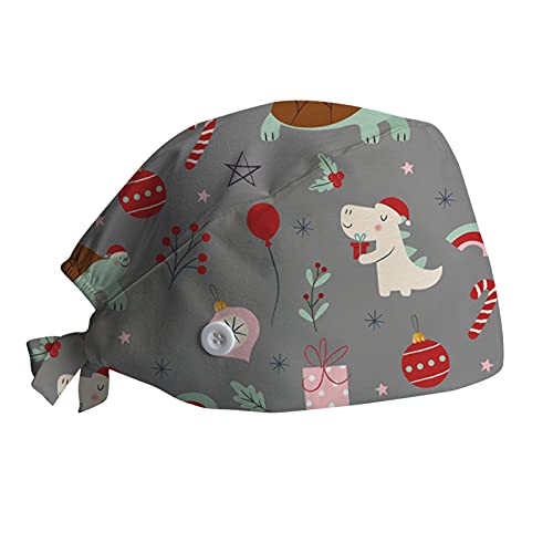 66 gorras de béisbol ajustables Yashmak para ocio, gorra de pie para mujer, gorra de béisbol con estampado navideño, e, Talla única